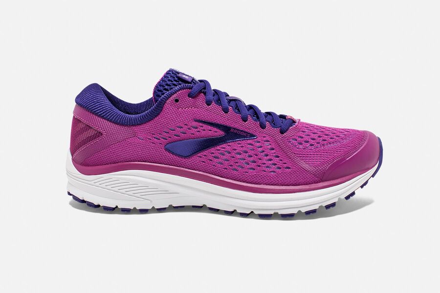 Brooks Herren Aduro 6 Laufschuhe Lila/Weiß Sale 574-593801